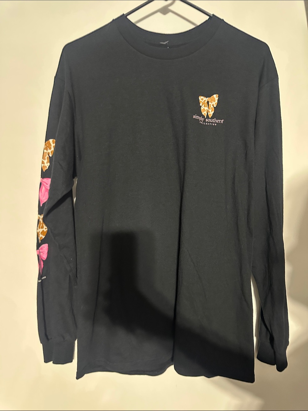 Simply Southern Black Long-Sleeve Tee BNWT size medium